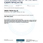 CERTIFICATO - INOX TECH S.p.A. - inglese - ISO 9001 - 2019-06-27 (2)-1